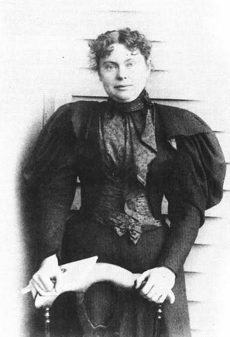 Portrait of Lizzie Borden after her acquittal